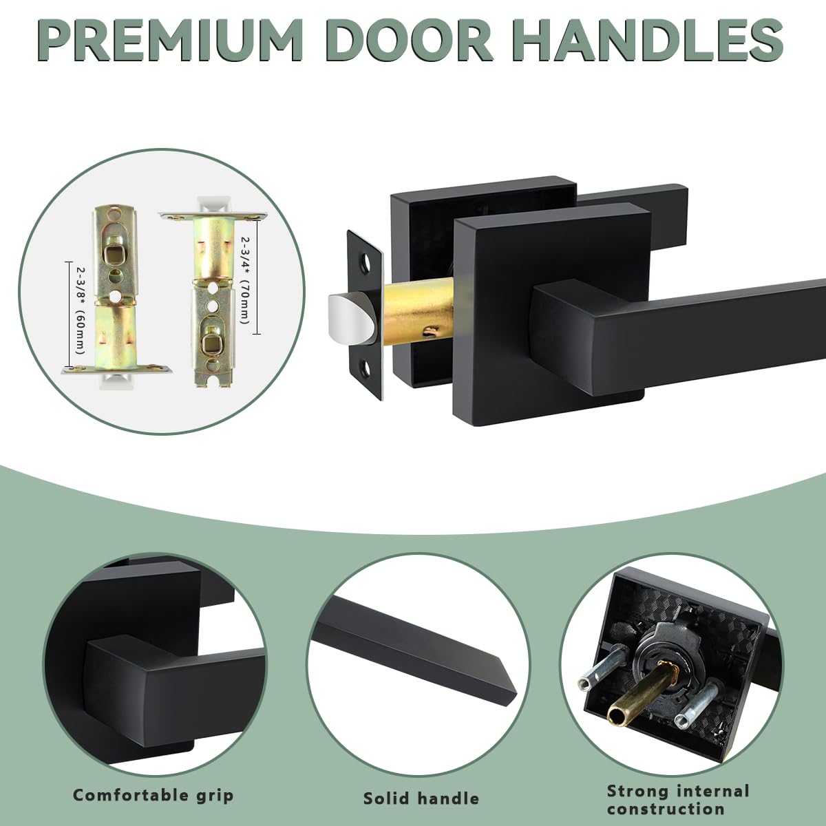 KAMOTA levers crafted from zinc alloy for longevity.