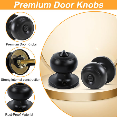 KAMOTA privacy knob outside emergency release ensures quick access