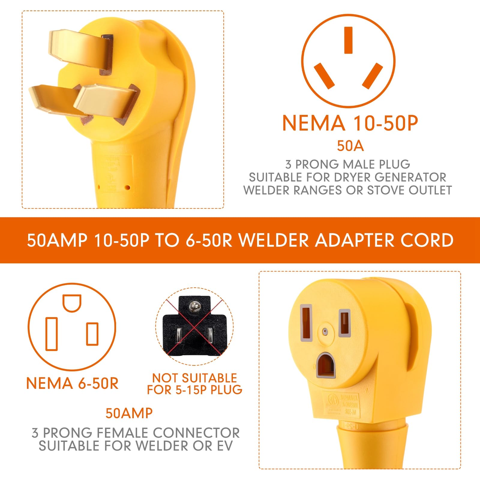 Kanayu 8 AWG copper conductors deliver strong current with flexible handling