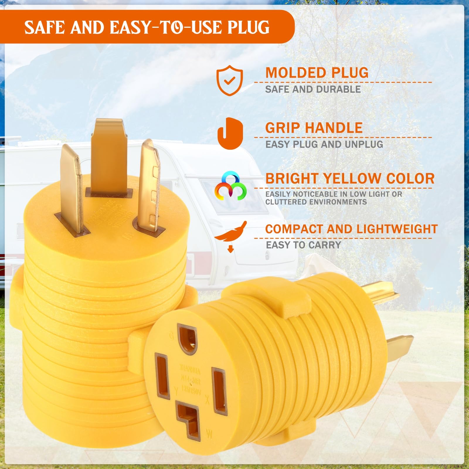 Kanayu dryer adapter portable and lightweight at about 0.6 pounds for quick setup.