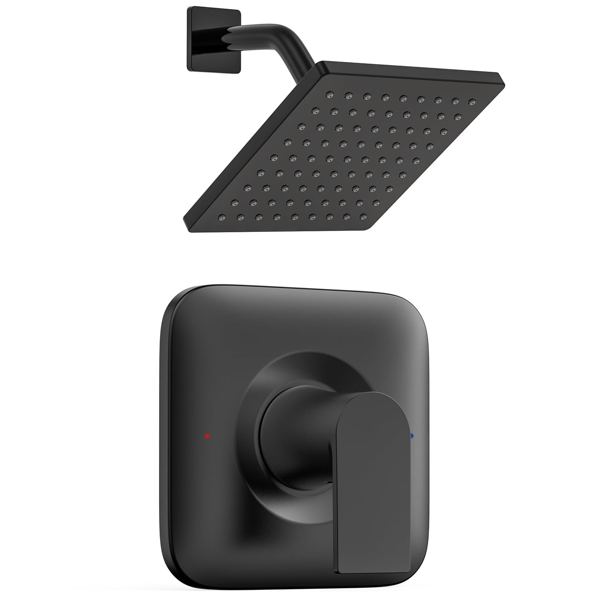 KANDENT Moen Genta LX matte black showerhead for durable, modern water delivery
