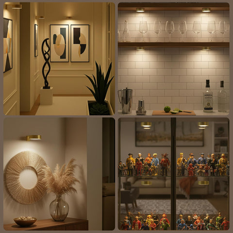 Kandicyar versatile lighting suitable for kitchen, bathroom, and office