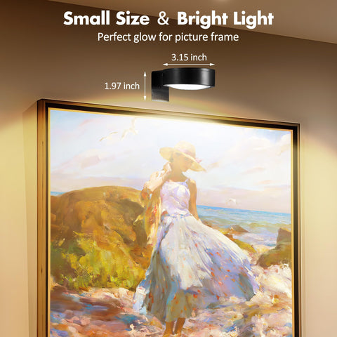 Kandicyar 80 lumens per light brightens artful displays clearly
