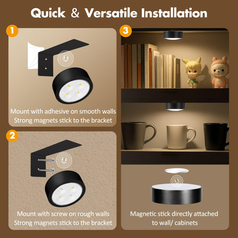 Kandicyar wall art illumination enhances frames and photos
