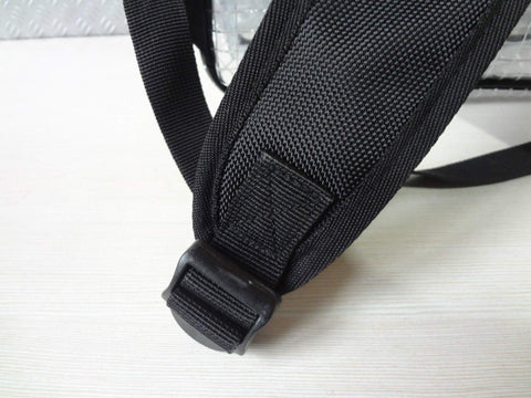 KANGLIFEN ESD clear backpack in a cleanroom setting for tool transport.