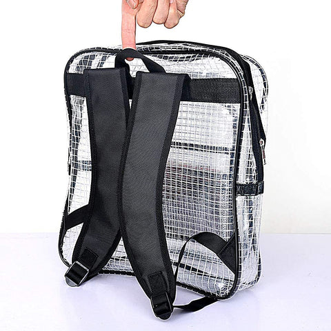 KANGLIFEN ESD clear backpack interior showing laptop and tools organized neatly.