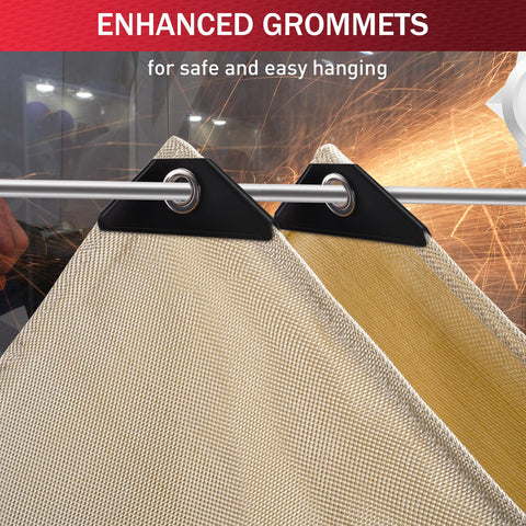 Kanhiro welding blanket suitable for industrial, smoker, grill, and camping tasks.