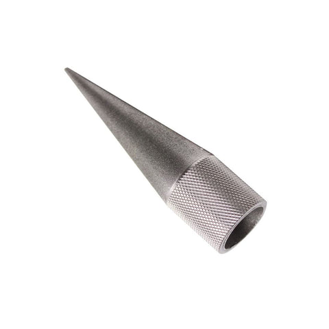 Kanonaki Emery Round Hole Punch Edge Sharpener front view for precise edge polishing.