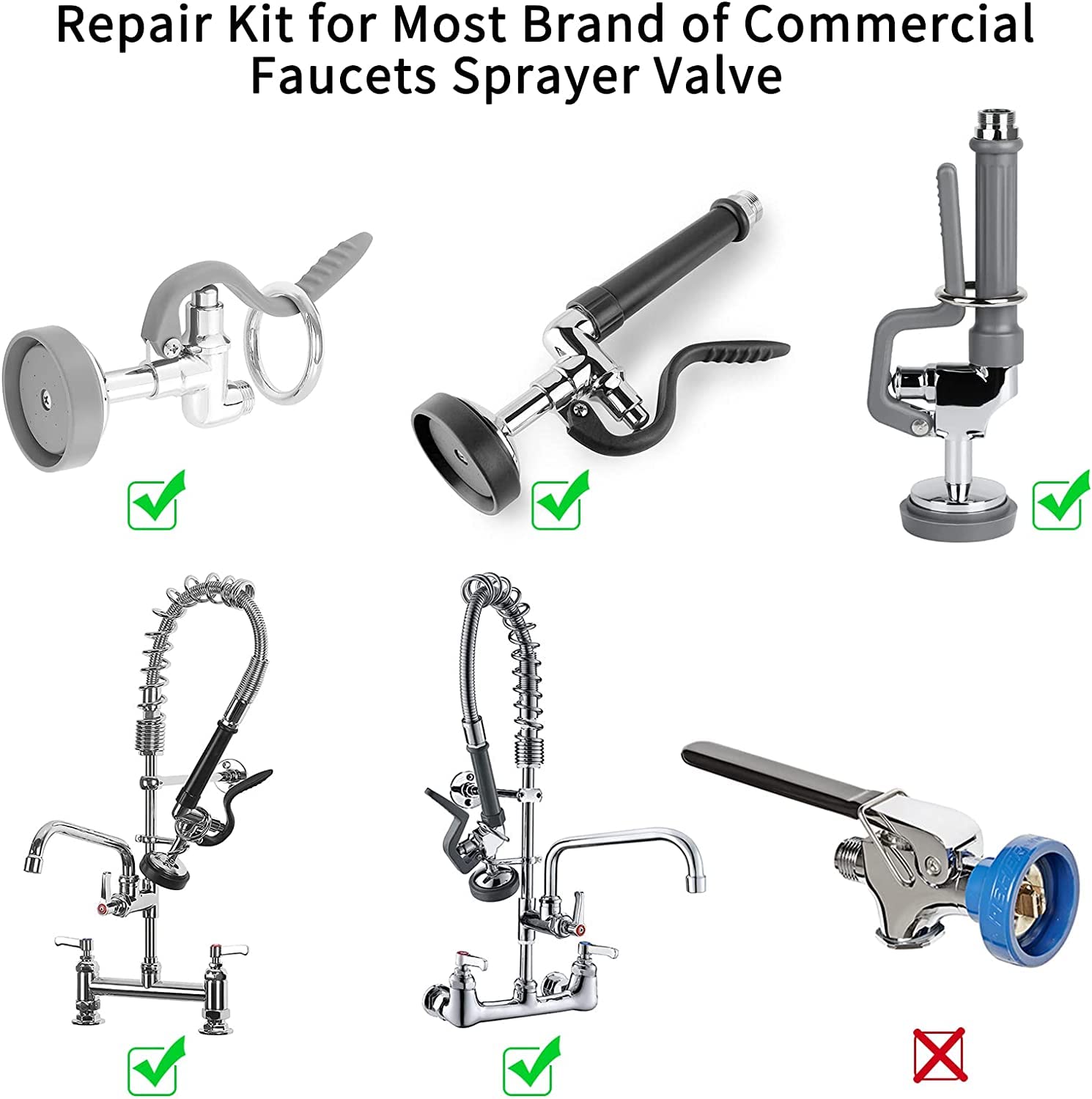 KANONEY includes a 304 stainless screw for secure installation