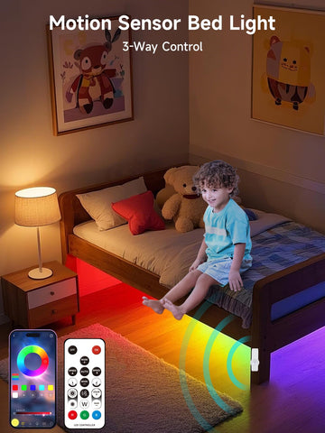 KANTUTOE LED strip with app control for easy color and scene setup.