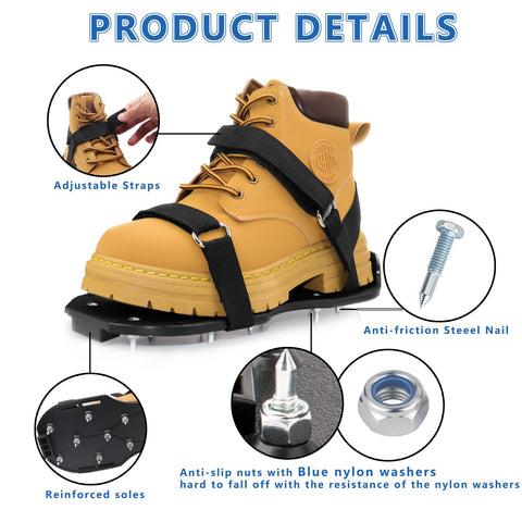 Kaoer Epoxy Shoes showing universal fit with adjustable straps.