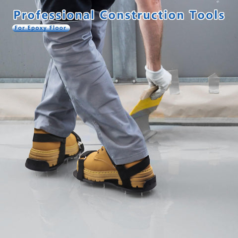 Kaoer gunite spike shoes with 3/4 inch spikes for epoxy floors.