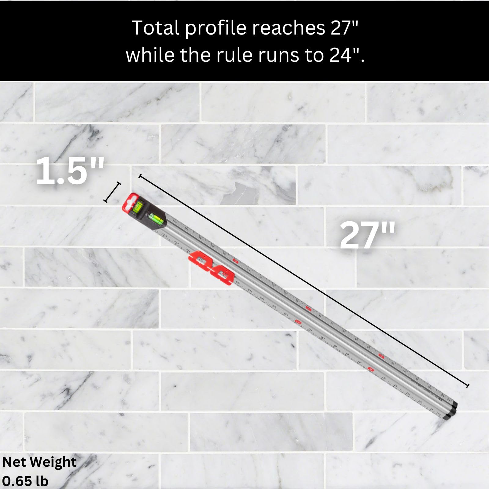 KAPRO 313 Measure Mate 24-inch reach suits larger home projects.