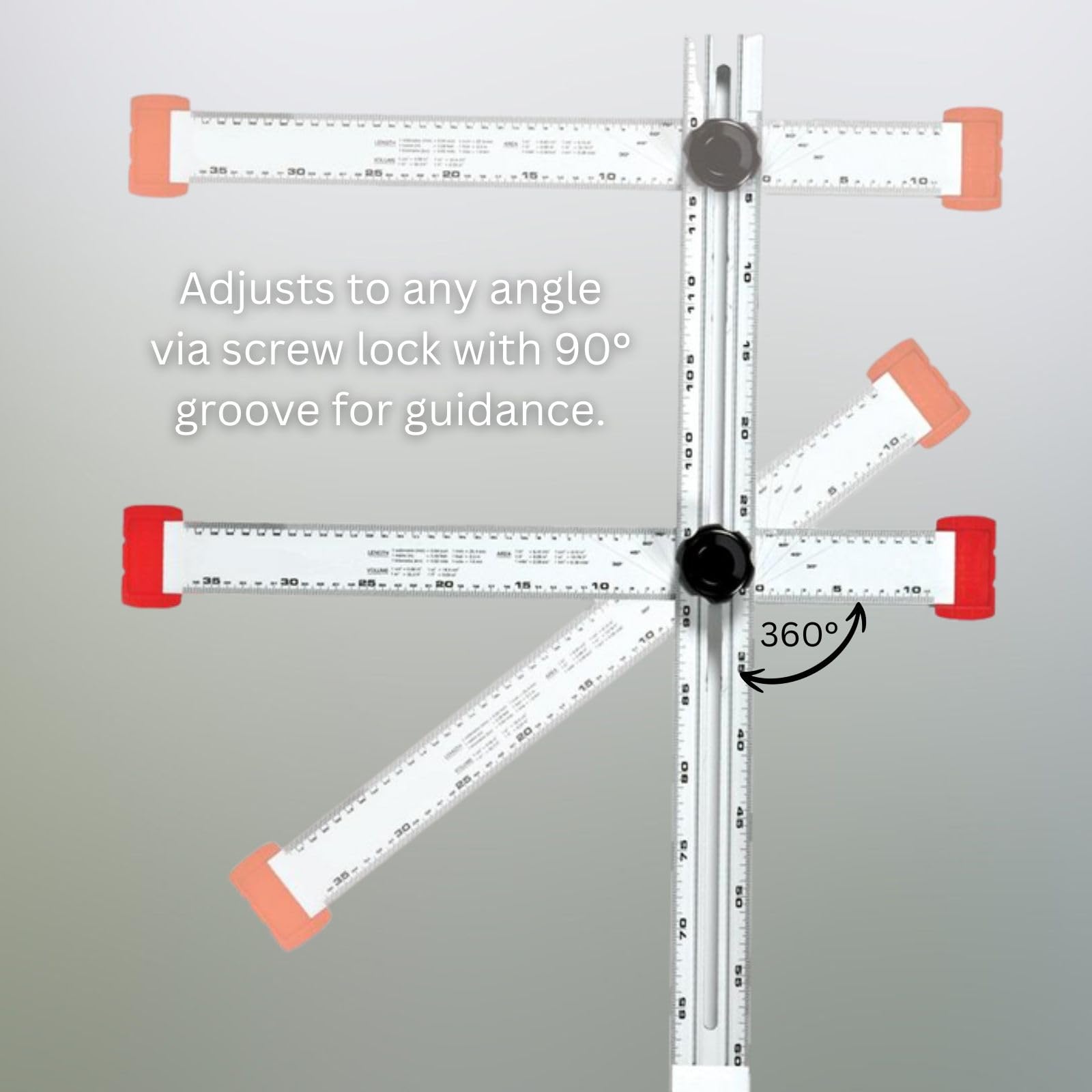 KAPRO 317 anodized aluminum finish resists wear on job sites.