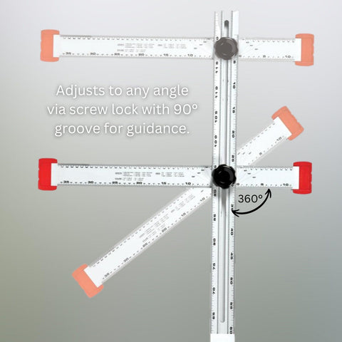 KAPRO 317 anodized aluminum finish resists wear on job sites.