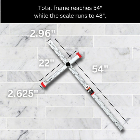 KAPRO 317 screw lock keeps the head secure during work.
