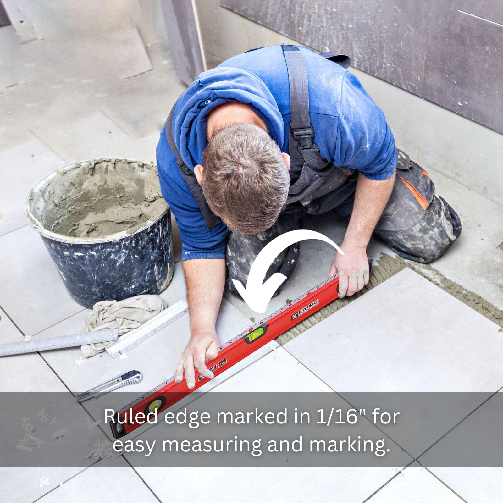 KAPRO 770 Exodus sturdy straightedge for marking and cutting.