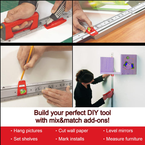KAPRO cutting guide supports straight cuts across boards and panels