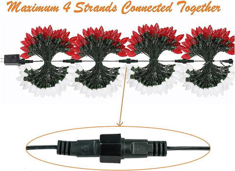 KAQ two-string pack simplifies decorating large outdoor spaces.
