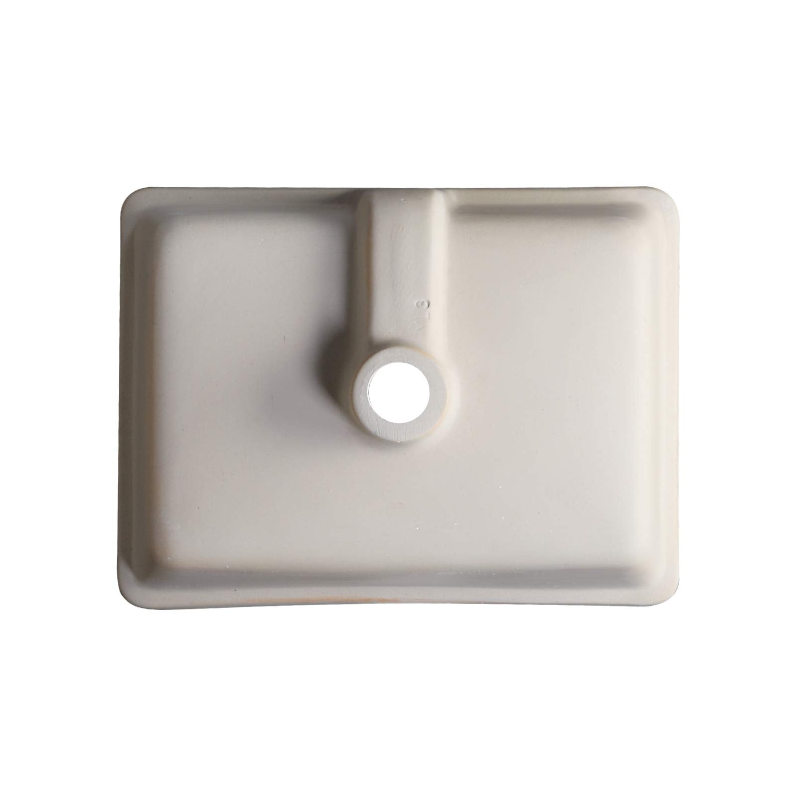KARAMAG sink with overflow helps manage spills during busy routines.