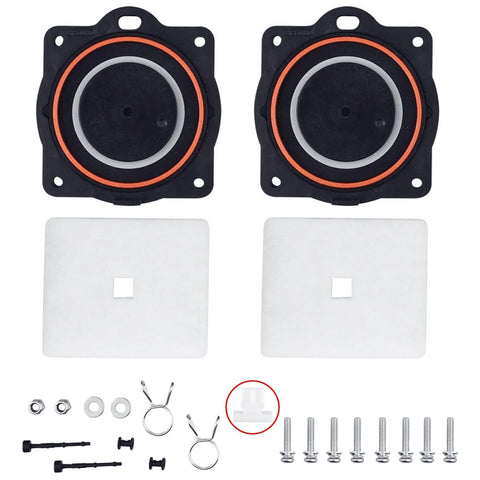 Karbay HP60/80 rebuild kit diaphragm for Hiblow pumps improves repair options.