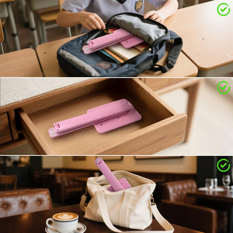 karidi LED desk lamp five modes pink adapts to reading, work, or relaxation