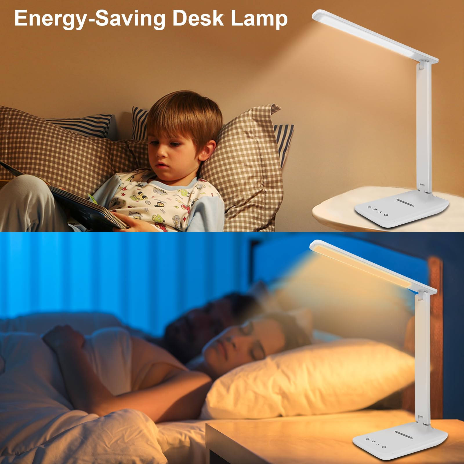 Karidi lamp head and shade for versatile lighting during reading