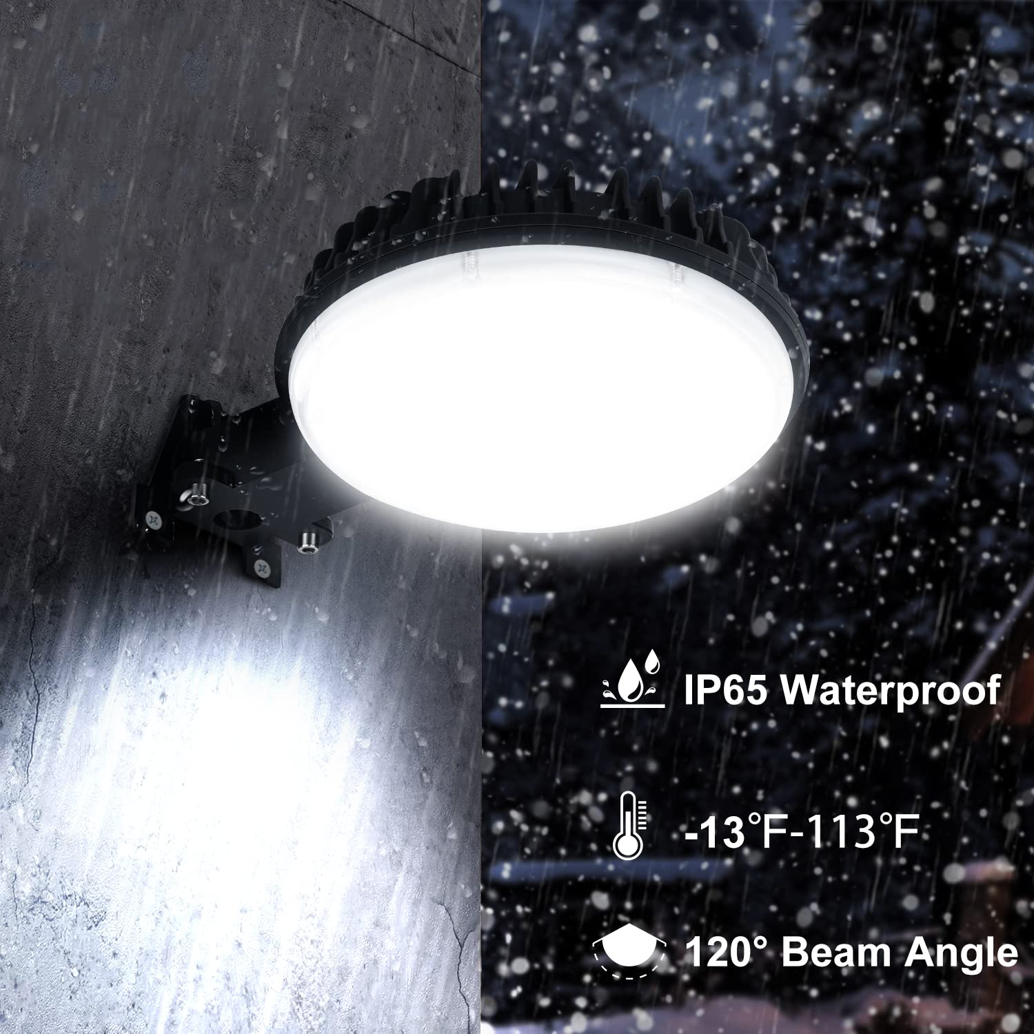 Karjoefar LED barn light offers long life and fewer replacements.