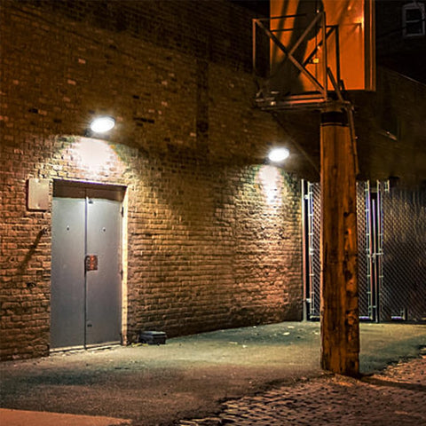 Karjoefar LED barn light wide-area illumination enhances outdoor security