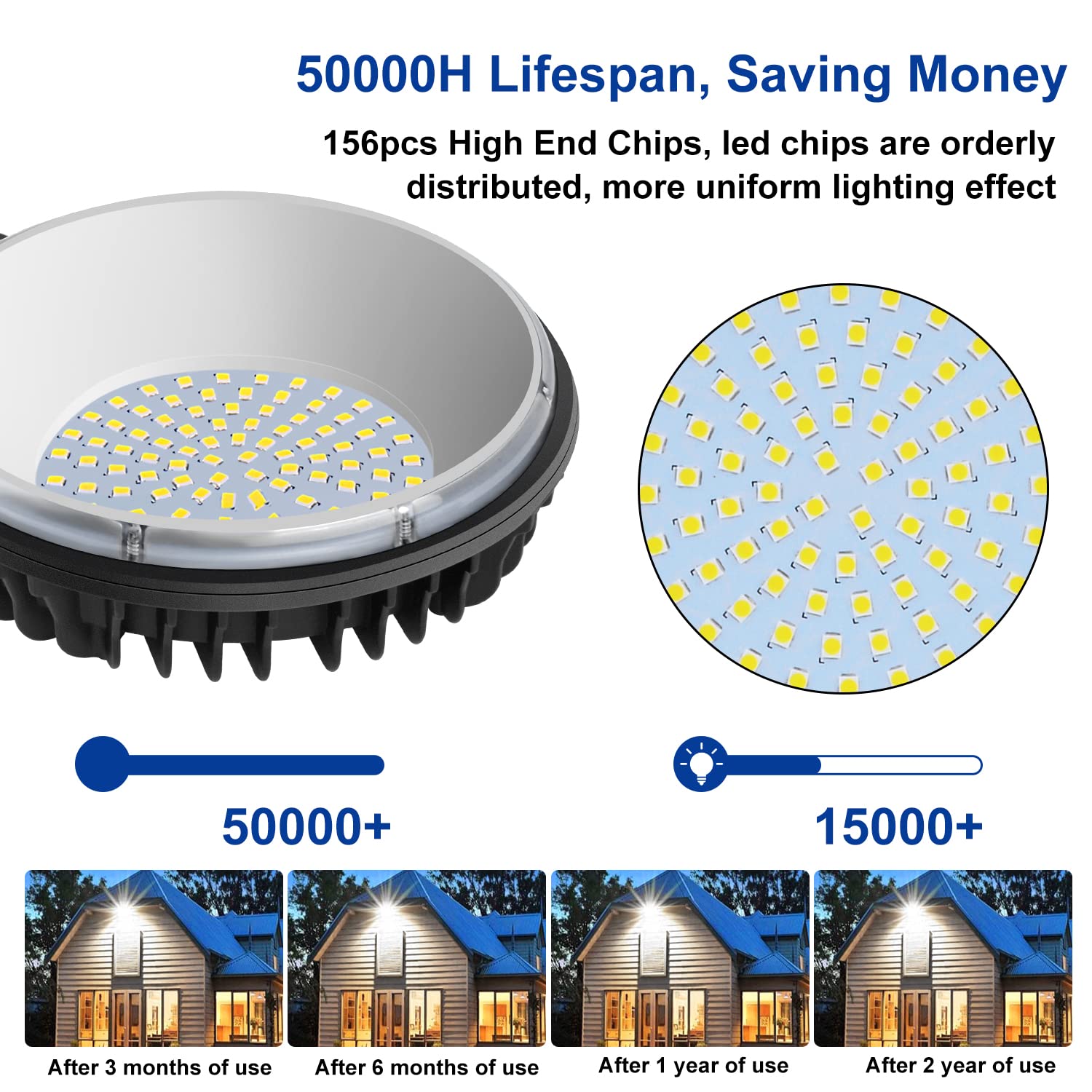 Karjoefar barn light with wall-mount option enables quick installation.