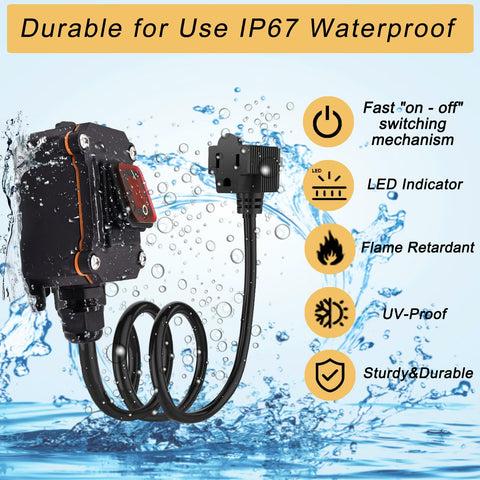 KarlKers heavy-duty 14AWG cable supports high-current use