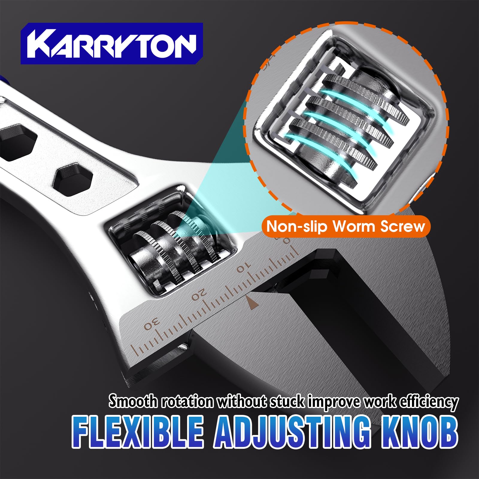 KARRYTON rolling and hanging bag keeps wrenches organized and portable