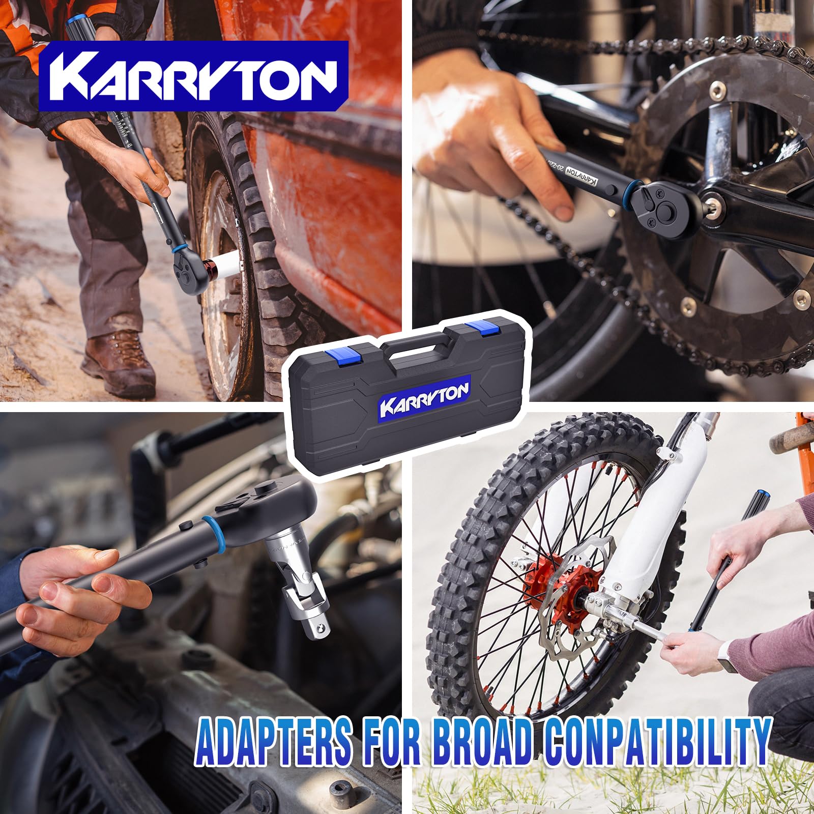 KARRYTON carry case organizes all tools for mobile work