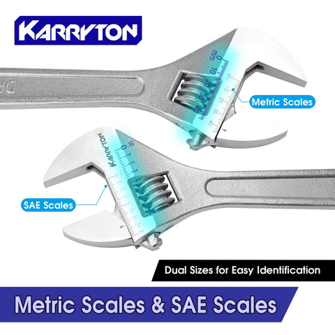 KARRYTON i-beam handle design for a comfortable grip