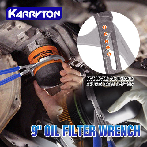 KARRYTON 10-inch locking pliers delivering a secure grip on various tasks.