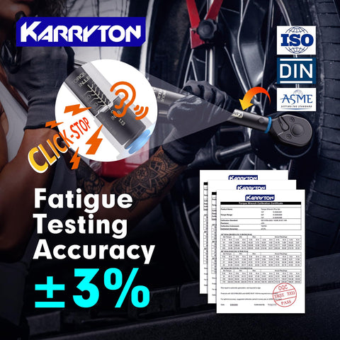 KARRYTON 16pc socket set offering versatile fastener compatibility