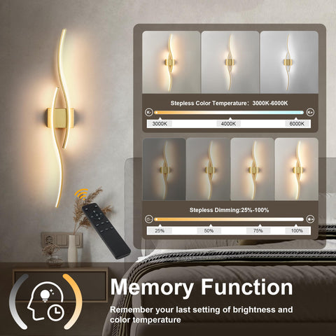 KARTOOSH 2-pack memory function recalls last settings