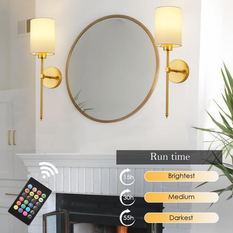 KARTOOSH sconce in natural white ideal for hallways and entryways.