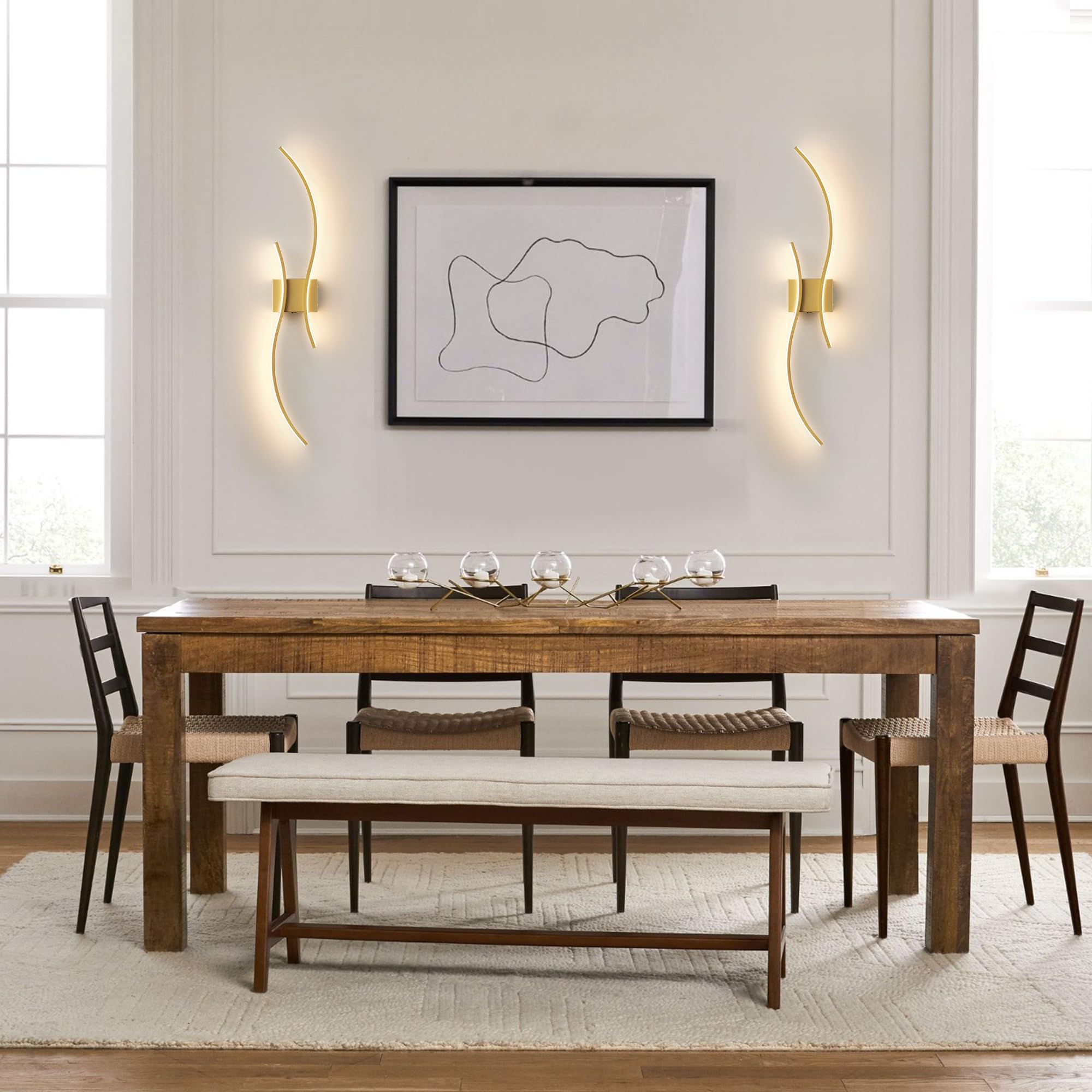 KARTOOSH living room, hallway, or bedroom lighting with long-lasting design.