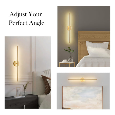 KARTOOSH pack of two wall sconces with included mounting hardware