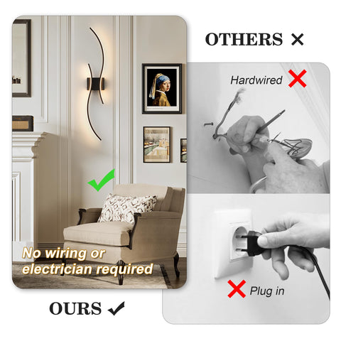 KARTOOSH remote-controlled wall sconces demonstrated for easy sofa-side control