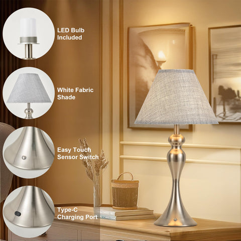 KARTOOSH lamp memory function recalls last brightness for quick setup.