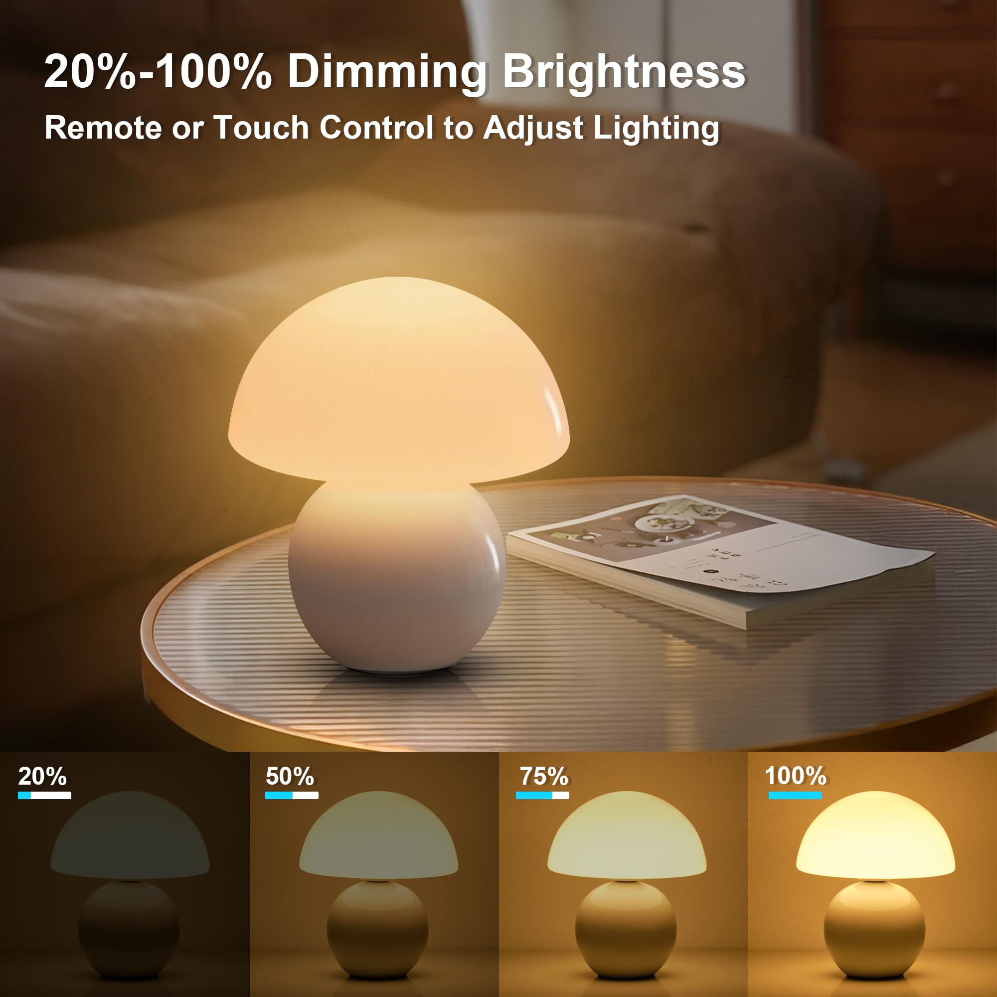 KARTOOSH night light mode with memory to restore last settings.