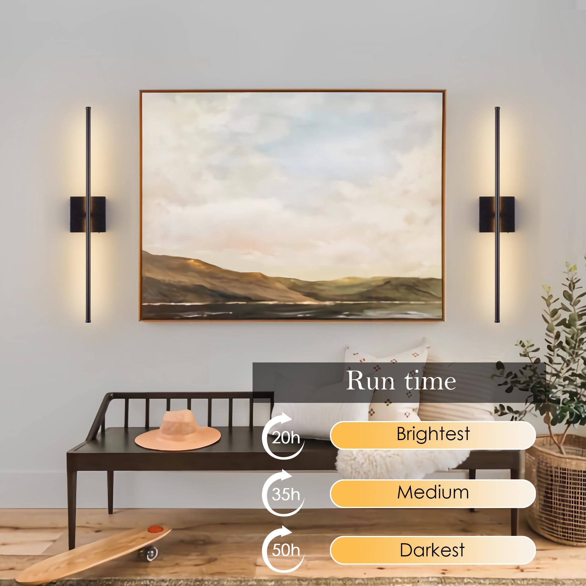 KARTOOSH 350° rotating lamp directs light exactly where you want.