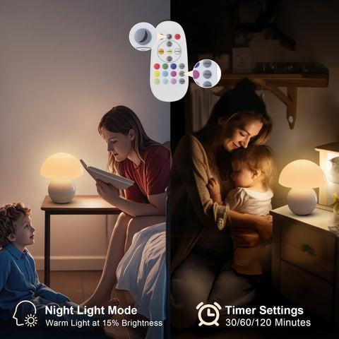 KARTOOSH timer function for gentle auto-off lighting.