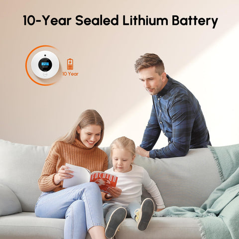 KARUOTOP 10-year sealed battery for long-lasting protection.