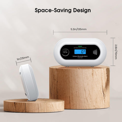 KARUOTOP portable CO detector for travel and on-the-go safety