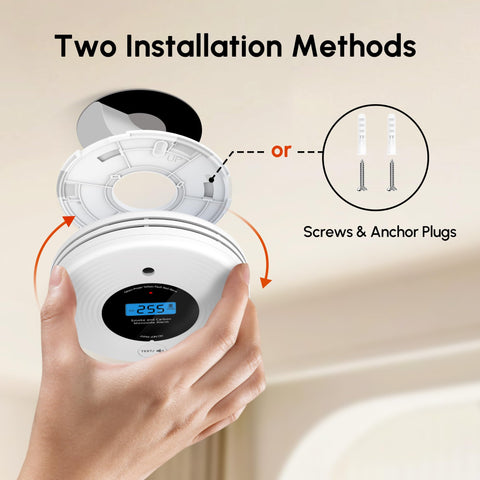 KARUOTOP smart LED indicators show alarm status at a glance