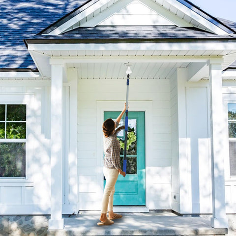 Karveden aluminum telescoping pole showing sturdy construction