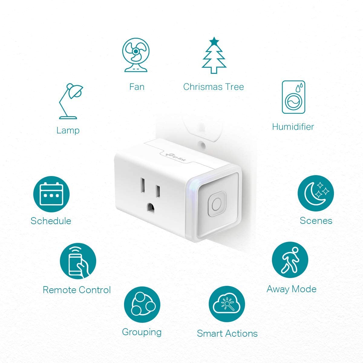 Kasa Smart app control on HS103P4 for remote management from anywhere.